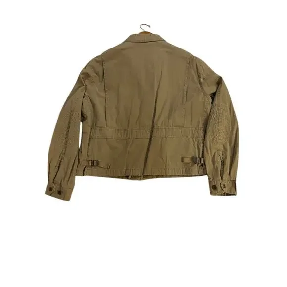 VTG NWT Polo Ralph Lauren Jacket Mens Brown Olive Pony Full Zip 90s Y2K XL - Picture 3 of 8